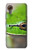W3845 Green frog Hülle Schutzhülle Taschen und Leder Flip für Samsung Galaxy Xcover7