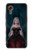 W3847 Lilith Devil Bride Gothic Girl Skull Grim Reaper Hülle Schutzhülle Taschen und Leder Flip für Samsung Galaxy Xcover7