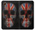 W3848 United Kingdom Flag Skull Hülle Schutzhülle Taschen und Leder Flip für Samsung Galaxy Xcover7