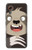 W3855 Sloth Face Cartoon Hülle Schutzhülle Taschen und Leder Flip für Samsung Galaxy Xcover7