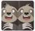 W3855 Sloth Face Cartoon Hülle Schutzhülle Taschen und Leder Flip für Samsung Galaxy Xcover7