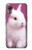 W3870 Cute Baby Bunny Hülle Schutzhülle Taschen und Leder Flip für Samsung Galaxy Xcover7