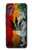 W3890 Reggae Rasta Flag Smoke Hülle Schutzhülle Taschen und Leder Flip für Samsung Galaxy Xcover7