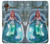W3911 Cute Little Mermaid Aqua Spa Hülle Schutzhülle Taschen und Leder Flip für Samsung Galaxy Xcover7