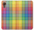 W3942 LGBTQ Rainbow Plaid Tartan Hülle Schutzhülle Taschen und Leder Flip für Samsung Galaxy Xcover7