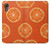 W3946 Seamless Orange Pattern Hülle Schutzhülle Taschen und Leder Flip für Samsung Galaxy Xcover7