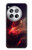 W3897 Red Nebula Space Hülle Schutzhülle Taschen und Leder Flip für OnePlus 12