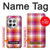 W3941 LGBT Lesbian Pride Flag Plaid Hülle Schutzhülle Taschen und Leder Flip für OnePlus 12