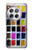 W3956 Watercolor Palette Box Graphic Hülle Schutzhülle Taschen und Leder Flip für OnePlus 12