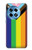 W3846 Pride Flag LGBT Hülle Schutzhülle Taschen und Leder Flip für OnePlus 12R