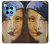 W3853 Mona Lisa Gustav Klimt Vermeer Hülle Schutzhülle Taschen und Leder Flip für OnePlus 12R