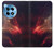 W3897 Red Nebula Space Hülle Schutzhülle Taschen und Leder Flip für OnePlus 12R