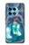 W3912 Cute Little Mermaid Aqua Spa Hülle Schutzhülle Taschen und Leder Flip für OnePlus 12R
