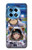 W3915 Raccoon Girl Baby Sloth Astronaut Suit Hülle Schutzhülle Taschen und Leder Flip für OnePlus 12R