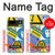 W3960 Safety Signs Sticker Collage Hülle Schutzhülle Taschen und Leder Flip für Google Pixel 8a