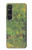 W3748 Van Gogh A Lane in a Public Garden Hülle Schutzhülle Taschen und Leder Flip für Sony Xperia 1 VI