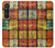 W3861 Colorful Container Block Hülle Schutzhülle Taschen und Leder Flip für Sony Xperia 1 VI
