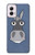 W3271 Donkey Cartoon Hülle Schutzhülle Taschen und Leder Flip für Motorola Moto G Power 5G (2024)