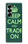 W3862 Keep Calm and Trade On Hülle Schutzhülle Taschen und Leder Flip für Samsung Galaxy Z Fold 6