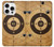 W3894 Paper Gun Shooting Target Hülle Schutzhülle Taschen und Leder Flip für iPhone 16 pro