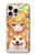 W3918 Baby Corgi Dog Corgi Girl Candy Hülle Schutzhülle Taschen und Leder Flip für iPhone 16 pro