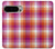 W3941 LGBT Lesbian Pride Flag Plaid Hülle Schutzhülle Taschen und Leder Flip für Google Pixel 9 Pro