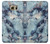 W2689 Blue Marble Texture Graphic Printed Hülle Schutzhülle Taschen und Leder Flip für Samsung Galaxy S6