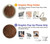 W0542 Rust Texture Hülle Schutzhülle Taschen und Leder Flip für Google Pixel 2 XL
