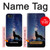 W3555 Wolf Howling Million Star Hülle Schutzhülle Taschen und Leder Flip für iPhone 4 4S