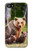 W3558 Bear Family Hülle Schutzhülle Taschen und Leder Flip für iPhone 4 4S