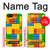 W3595 Brick Toy Hülle Schutzhülle Taschen und Leder Flip für iPhone 4 4S