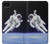 W3616 Astronaut Hülle Schutzhülle Taschen und Leder Flip für iPhone 4 4S