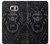 W3619 Dark Gothic Lion Hülle Schutzhülle Taschen und Leder Flip für Samsung Galaxy S6