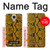 W3365 Yellow Python Skin Graphic Print Hülle Schutzhülle Taschen und Leder Flip für Samsung Galaxy S4