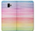 W3507 Colorful Rainbow Pastel Hülle Schutzhülle Taschen und Leder Flip für Samsung Galaxy J6+ (2018), J6 Plus (2018)