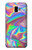 W3597 Holographic Photo Printed Hülle Schutzhülle Taschen und Leder Flip für Samsung Galaxy J6+ (2018), J6 Plus (2018)