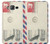 W3551 Vintage Airmail Envelope Art Hülle Schutzhülle Taschen und Leder Flip für Samsung Galaxy On5