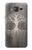 W3591 Viking Tree of Life Symbol Hülle Schutzhülle Taschen und Leder Flip für Samsung Galaxy On5