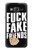 W3598 Middle Finger Fuck Fake Friend Hülle Schutzhülle Taschen und Leder Flip für Samsung Galaxy On5
