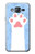 W3618 Cat Paw Hülle Schutzhülle Taschen und Leder Flip für Samsung Galaxy On5