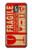 W3552 Vintage Fragile Label Art Hülle Schutzhülle Taschen und Leder Flip für Nokia 3.1