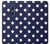 W3533 Blue Polka Dot Hülle Schutzhülle Taschen und Leder Flip für Nokia 5.1, Nokia 5 2018
