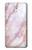W3482 Soft Pink Marble Graphic Print Hülle Schutzhülle Taschen und Leder Flip für Nokia 3