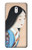 W3483 Japan Beauty Kimono Hülle Schutzhülle Taschen und Leder Flip für Nokia 3