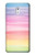 W3507 Colorful Rainbow Pastel Hülle Schutzhülle Taschen und Leder Flip für Nokia 3
