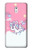 W3518 Unicorn Cartoon Hülle Schutzhülle Taschen und Leder Flip für Nokia 3