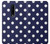 W3533 Blue Polka Dot Hülle Schutzhülle Taschen und Leder Flip für OnePlus 7 Pro