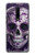 W3582 Purple Sugar Skull Hülle Schutzhülle Taschen und Leder Flip für OnePlus 7 Pro