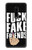 W3598 Middle Finger Fuck Fake Friend Hülle Schutzhülle Taschen und Leder Flip für OnePlus 7 Pro