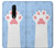 W3618 Cat Paw Hülle Schutzhülle Taschen und Leder Flip für OnePlus 7 Pro
